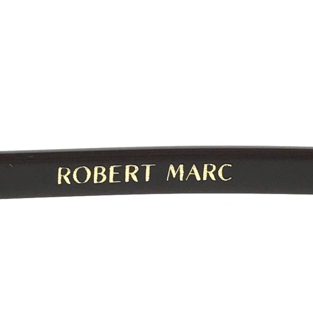 Robert Marc Eyeglasses Frames OCELOT-BCS Black Brown Square Horn Rim 47-18-135